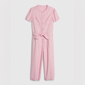 GAP Girls Twill Short Sleeve Jumpsuit *NEW*
